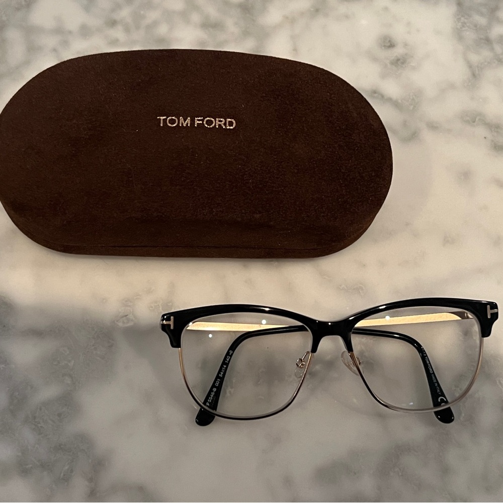 Tom Ford TF5546 Black Glasses - Picture 2 of 4